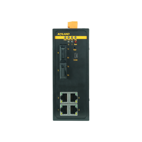 Коммутатор SICOM3000A-LITE-2S4T-ST40-L2-L2 300071540 2 100Base-FX single mode fiber ports, ST connector, 1310nm, 40km, 4 10/100Base-TX ports, Console Port Mini U | код 00-06151662 | Kyland