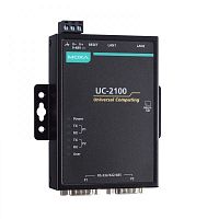 Компьютер UC-2112-LX Compact RISC-based embedded computer with 1GHz processor, 2 serial ports, 2 LAN ports (1 Gb Ethernet), and micro SD card socket | код 00-06121378 | MOXA