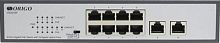 Коммутатор Origo OS2210P/120W OS2210P/120W/A1A (L2+) 10x1Гбит/с 8PoE+ 120W неуправляемый | код 2020695 | ORIGO
