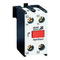Блок контактный OptiStart K-FX-1011 фронтальный 1НО+1НЗ для F-09..(A)F-150 и FR | код 335320 | КЭАЗ