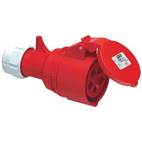 Розетка кабельная IP44 16A 3P+E 400V | код DISC040164 | DKC