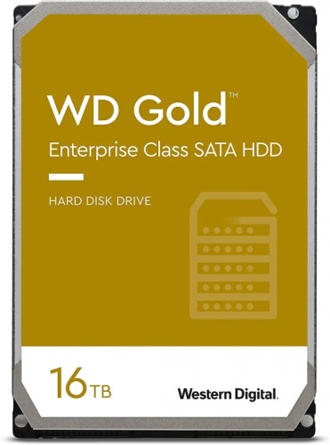 Жесткий диск WD SATA-III 16TB WD161KRYZ Server Gold (7200rpm) 512Mb 3.5 | код 1909654 | WD