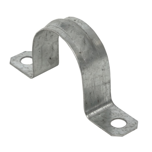 Скоба металлическая двухлапковая d31-32 мм (10 шт) PROxima | код sm-2-31-32-r | EKF Скоба металлическая двухлапковая d31-32 мм (10 шт) PROxima | код sm-2-31-32-r | EKF