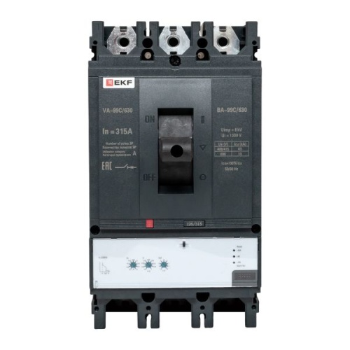 Выключатель автоматический ВА-99C (Compact NS) 630/315А 3P 45кА PROxima | код mccb99c-630-315 | EKF фото 3