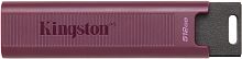 Флеш Диск Kingston 512GB DataTraveler Max DTMAXA/512GB USB3.2 черный/бордовый | код 1871650 | Kingston