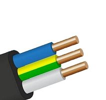 Кабель ВВГ-Пнг(А) 3х2.5 ок (N PE) 0.66кВ (бухта 100м) (м) Кабэкс ТХМ00136561