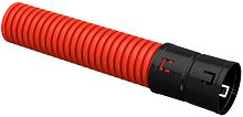 ELASTA Труба гофрированная двустенная ПНД d=63мм красная (25м) | код EA-TG22-2-2-2-063-025-K04 | IEK