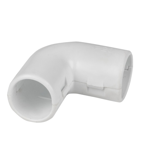 Угол 90 соединительный для трубы 20 мм (5 шт) белый-Plast | код ug-t-20w-r | EKF Угол 90 соединительный для трубы 20 мм (5 шт) белый-Plast | код ug-t-20w-r | EKF