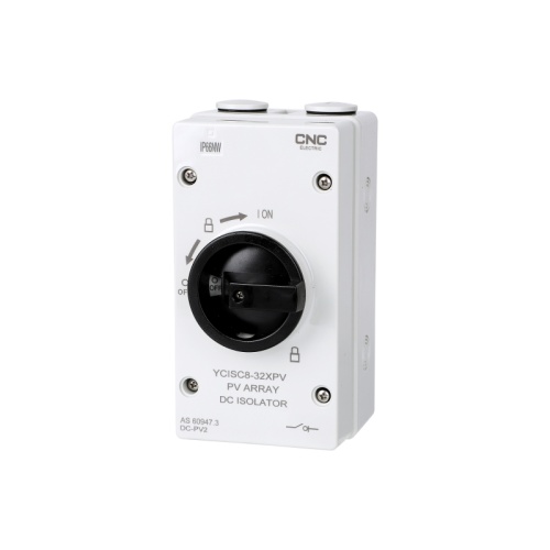 Выключатель нагрузки - рубильник DC YCISC8-32XPV E4 DC1200 | код EN040006 | CNC
