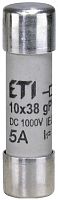 Предохранитель CH 10x38 gPV 5A 1000V (30kA) | код 002625070 | ETI