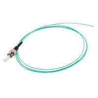 Пигтейл LANMASTER ST/PC, многомодовый OM3, 1.0 м | код LAN-PIG-ST/OM3-1.0 | LANMASTER