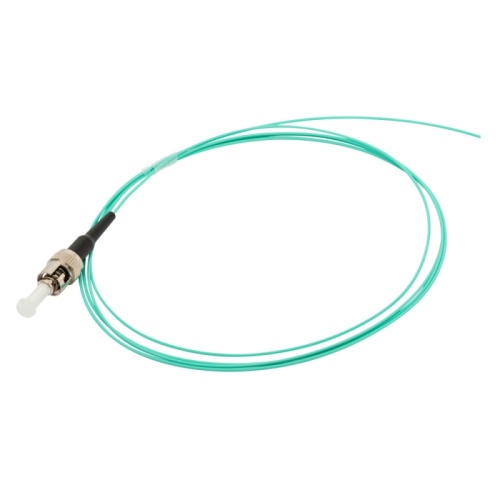 Пигтейл LANMASTER ST/PC, многомодовый OM3, 1.0 м | код LAN-PIG-ST/OM3-1.0 | LANMASTER