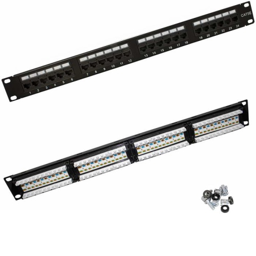 Патч-панель RUICHI RH-PP1U24U5E | код 113533 | Ruichi