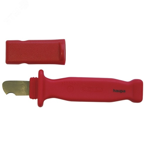 Нож электрика, лезвие 35 мм | код 200002 | HAUPA