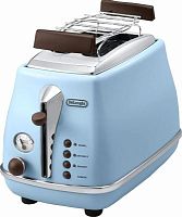Тостер Delonghi CTOV2103.AZ 900Вт голубой | код 1978312 | DELONGHI