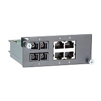 Модуль PM-7200-2SSC4TX Interface Module, 2 single mode 100BaseFX ports, SC, and 4 10/100BaseT(X) ports, RJ45 | код 00-06001109 | MOXA
