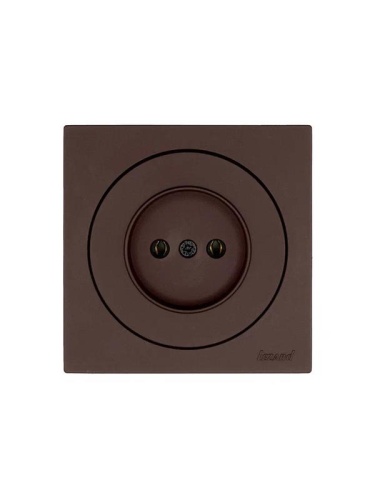 Розетка 1-м СП OSEN без заземл. ПБТ механизм шоколад LEZARD 743-7388-121B фото 3 Розетка 1-м СП OSEN без заземл. ПБТ механизм шоколад LEZARD 743-7388-121B фото 3