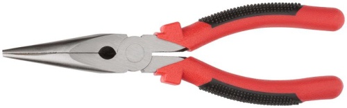 Тонконосы ''Стандарт'', красно-черные пластиковые ручки, полированная сталь 200 мм | код 48300 | FIT фото 5