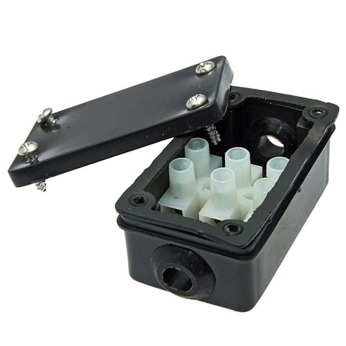 Коробка распределительная 1х1 RUICHI, IP44, 2pin, CA10, 6 A, 450 В | код 103392 | Ruichi