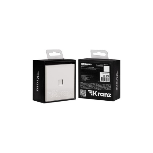 Розетка STRONG компьютерная RJ45 кат6 скрытой установки механизм жемчуг | код KR-78-0724-4 | REXANT фото 6