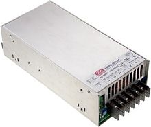 Источник питания AC-DC, 600Вт, вход 85…264V AC, 47…63Гц /120…370В DC, выход 7,5В/0…80A, рег. вых=±15%Uном, изоляция 3000В AC, в кожухе 218х105х63,5мм, -30…+70С, c корректором коэф. мощности, режим SB выход 5В/0,3А | код HRPG-600-7.5 | MeanW