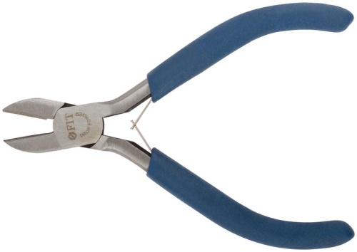 Бокорезы "мини" синие ручки 115мм FIT 51025 фото 4 Бокорезы "мини" синие ручки 115мм FIT 51025 фото 4