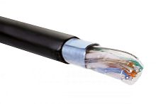 Кабель F/UTP кат.5E 4 пары 24 AWG нгA-HF внешн./внутр. прокладки черн. (уп.305м) (кор.) Eurolan 19C-F5-09BL-B305