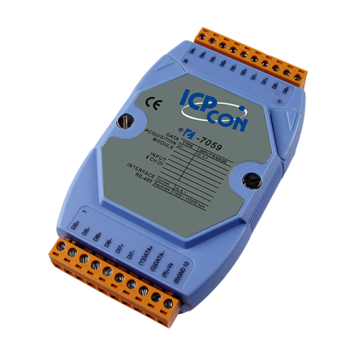 I-7059 CR 8-channel isolated AC Voltage Digital Input Module RoHS | код 00-06016344 | ICP DAS