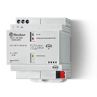 Импульсный источник питания KNX, вход 110...240В AC, Выход 29B DC 640мА, KNX Bus | код 782K12303000 | FINDER