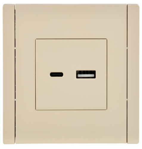 FORTE&PIANO Роз. USB A+C 3,1А FP450 ван. IEK | код FP-U22-D31-K10 | IEK фото 2