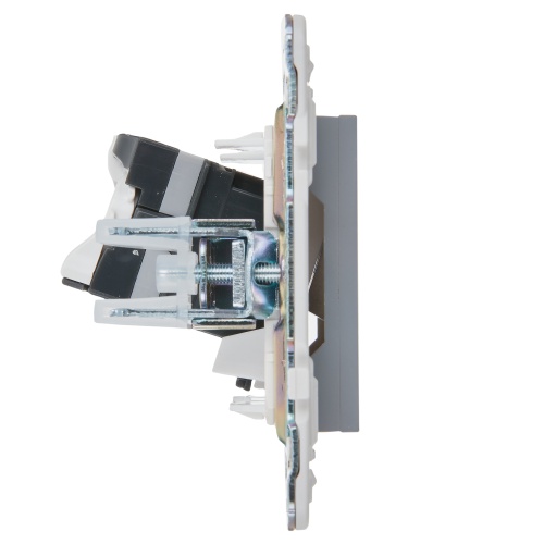 SKANDY Роз. комп. RJ45 кат.5E SK-K01Gr сер. IEK | код SK-K10-1-K03 | IEK фото 2