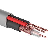 Кабель КВК-В-2+2x0,75 мм кв (Cu/CCA) (96) белый (бухта 200 м) PROconnect | код 01-4108 | PROCONNECT