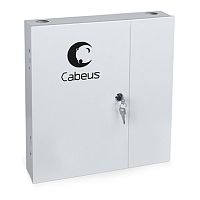 Cabeus FO-WL-16ST-K Бокс оптический настенный на 16 ST(FC) со сплайс-кассетой (без пигтейлов и проходных адаптеров) | код 7140c | Cabeus