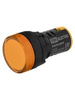 STATUS Лампа сигнальная AD-22DS, LED, d22 мм, 24-440 В AC/DC, желтый TDM | код SQ0702-0094 | TDM