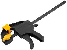 Струбцина нейлоновая пистолетная 100х185х30 мм | код 59280 | FIT