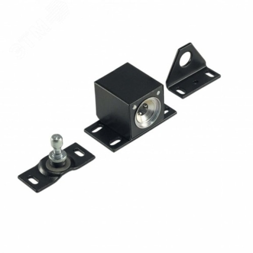 Замок электромеханический накладной универсальный миниатюрный | код Promix-SM102.01.1 black | Promix