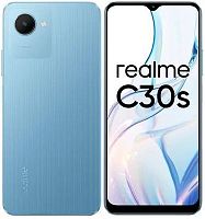 Смартфон Realme C30s 64Gb 3Gb синий моноблок 3G 4G 2Sim 6.5 720x1600 Android 12 8Mpix 802.11 b/g/n GPS GSM900/1800 GSM1900 TouchSc microSD max1000Gb | код 1926406 | REALME