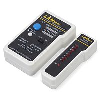 Cabeus HT-519CT Тестер для витой пары с переходниками для коаксиального кабеля | код 9763c | Cabeus