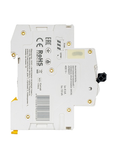 ARMAT Автоматический выключатель M06N 4P C 6А | код AR-M06N-4-C006 | IEK  фото 8