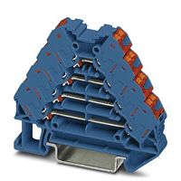 Распределительная панель PTRV 4 BU/RD | код 3270120 | PHOENIX CONTACT
