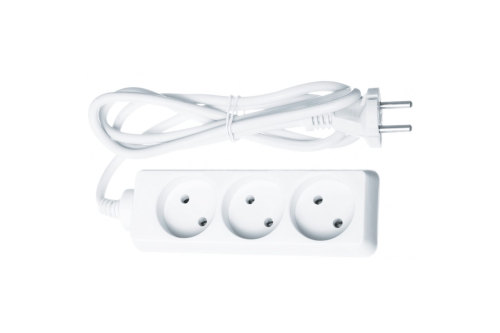 Удлинитель Navigator 61 309 NPE-S-03-300-X-2x1 без заземления 3 гн. 3м 16А ПВС 2х1.00 | код 20422 | Navigator Group
