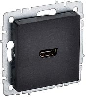 BRITE Розетка HDMI РHDMI-0-БрЧ черный | код BR-H10-K02 | IEK