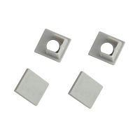 Набор заглушек 5022-3 для профиля 5022, 4624, 5313(01) 3313, 3213, 5313(02) 2шт глухие 2шт с отверстием | код Б0062806 | ЭРА