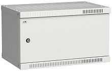 ITK Шкаф настенный LINEA WE 6U 550х350мм дверь металл серый | код LWE3-06U53-MF | IEK