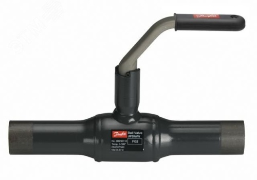 Кран шаровой WW DN25 PN40, рукоятка, С/П | код 065N0110GR | Ридан