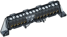TEKFOR Шина N ноль в комб. изол. Стойка 6х9-5+7-Ч IEK | код TF-NN10-57-DP-K02 | IEK