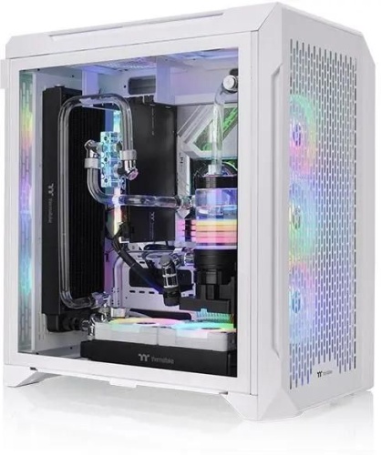 Корпус Thermaltake CTE C700 Air белый без БП ATX 12x120mm 11x140mm 2x200mm 2xUSB3.0 audio bott PSU | код 1931196 | THERMALTAKE