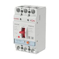 Авт. выкл. YON MGS125 3P 100-125A 25kA | код MGS125M-3TAMF0125 | DKC