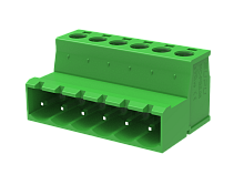 MC-PB5.08H16C Разъём штекерный MC, шаг 5.08мм,16 конт., зел., шт | код MC-PB5.08H16C | SUPU