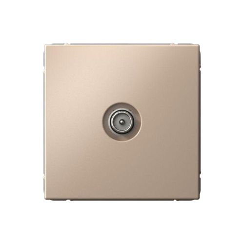 Розетка телевизионная оконечная TV ArtGallery 1дБ механизм песочн. | код GAL001291 | Systeme Electric